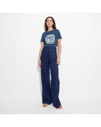 Vilebrequin - Organic Cotton T-shirt - X Ines De La Fressange - Lyst
