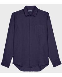 Vilebrequin - Linen Shirt Solid - Lyst