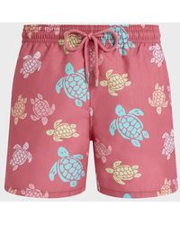 Vilebrequin - Swim Shorts Tortues Multicolores - Lyst