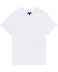 Vilebrequin - Einfarbiges -t-shirt Aus Frottee - Lyst