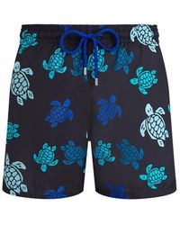 Vilebrequin - Pantaloncini Mare Uomo Ultraleggeri E Ripiegabili Tortues Multicolores - Lyst