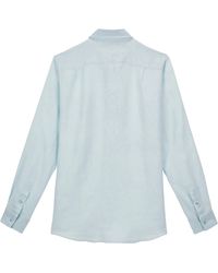 Vilebrequin - Linen Shirt Mineral Dye - Lyst