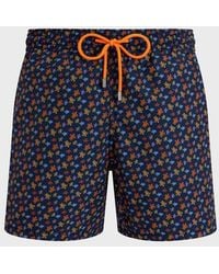 Vilebrequin - Maillot De Bain Homme Micro Ronde Des Tortues - Lyst