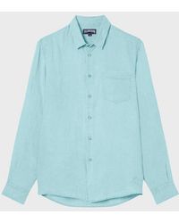 Vilebrequin - Linen Shirt Solid - Lyst