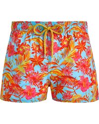 Vilebrequin - Short Swim Shorts Tahiti Flowers - Lyst