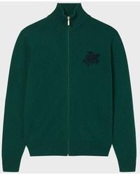 Vilebrequin - Full Zip Wool And Cashmere Sweater Turtle - Lyst