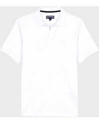Vilebrequin - Organic Cotton Pique Polo Shirt Solid - Lyst