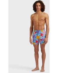 Vilebrequin - Stretch Short Swim Shorts Spray Paint - Vbq X Palm Angels - Lyst