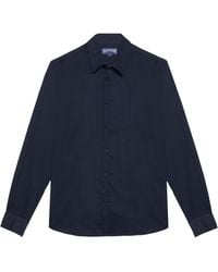 Vilebrequin - Cotton Voile Lightweight Shirt Solid - Lyst