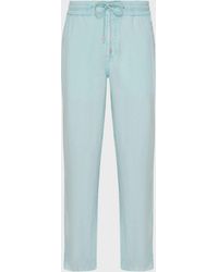 Vilebrequin - Linen Pants Regular Fit Natural Dye - Lyst