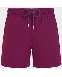 Vilebrequin - Micro-Perforated Ultra-Light And Packable Swim Shorts Solid - Lyst
