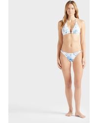 Vilebrequin - Halter Bikini Top Medusa And Shells - Lyst