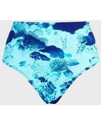 Vilebrequin - High-Waisted Bikini Bottom Coral Reef - Lyst