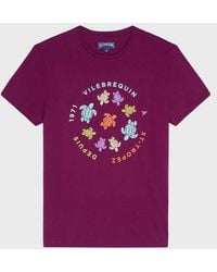 Vilebrequin - Cotton T-Shirt Tortues Multicolores - Lyst
