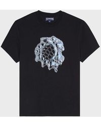 Vilebrequin - Oversize Organic Cotton T-Shirt Bubble Turtle 3D - Lyst