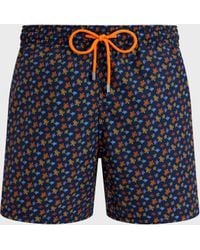 Vilebrequin - Swim Shorts Micro Ronde Des Tortues - Lyst