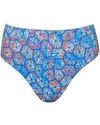 Vilebrequin - Slip Bikini Donna A Vita Alta Carapaces Multicolores - Lyst