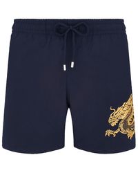 Vilebrequin - Maillot de bain homme brodé the year of the dragon - motu - Lyst