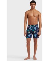 Vilebrequin - Ultra-light And Packable Swim Shorts Tortues Multicolores - Lyst
