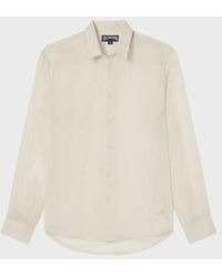 Vilebrequin - Solid Ramie Shirt - Lyst