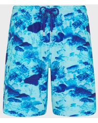 Vilebrequin - Terry Bermuda Shorts Coral Reef - Lyst