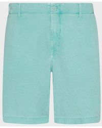 Vilebrequin - Mineral Dye Linen Bermuda Shorts - Lyst