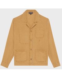 Vilebrequin - Linen Overshirt Solid - Lyst