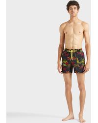 Vilebrequin - Swim Shorts Embroidered Palm Offset - Limited Edition - Lyst