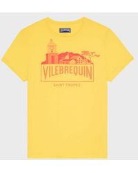 Vilebrequin - Organic Cotton T-Shirt City - Lyst