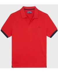 Vilebrequin - Cotton Pique Polo Shirt Solid - Lyst