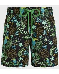 Vilebrequin - Embroidered Swim Shorts Papel De Embrulho - Lyst