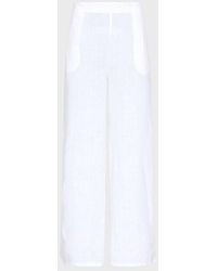 Vilebrequin - Linen Comfort Pants Solid - Pant - Louizon - White - Size Xs - Lyst