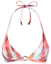 Vilebrequin - Haut de maillot de bain foulard femme ikat flowers - flechett - Lyst