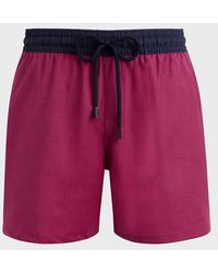 Vilebrequin - Ultrafine Wool Swim Shorts Super 120's - Lyst