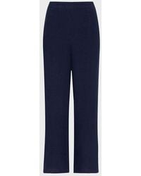 Vilebrequin - Linen Comfort Pants Solid - Pant - Louizon - Blue - Size Xs - Lyst