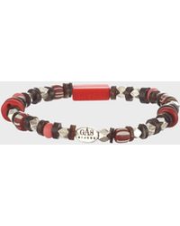 Vilebrequin - Elastisches Leon -armband - Bracelet - Leon - Rot - Größe OSFA - Lyst
