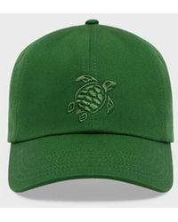 Vilebrequin - Solid Cotton Cap Turtle Embroidery - Lyst