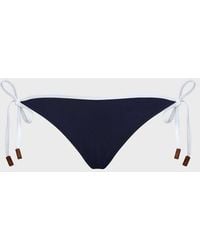 Vilebrequin - Side Tie Bikini Bottom Solid - Lyst