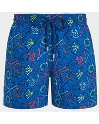 Vilebrequin - Swim Shorts Embroidered Noumea Sea - Lyst