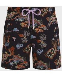 Vilebrequin - Embroidered Swim Shorts Coral Reef - Lyst