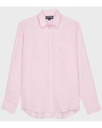 Vilebrequin - Linen Shirt Solid - Lyst
