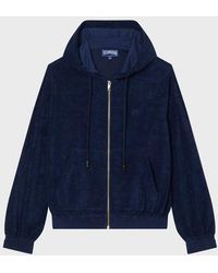 Vilebrequin - Terry Full Zip Hoodie Solid - Lyst