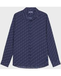 Vilebrequin - Cotton Voile Shirt Micro Ronde Des Tortues - Shirt - Caracal - Purple - Size S - Lyst