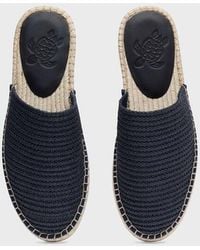 Vilebrequin - Raffia-Effect Slides Solid - Lyst