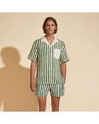 Vilebrequin - Linen Bowling Shirt Hs Stripes - X Highsnobiety - Lyst