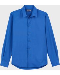 Vilebrequin - Wool Shirt Solid - Lyst