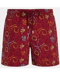 Vilebrequin - Swim Shorts Embroidered Noumea Sea - Lyst