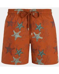 Vilebrequin - Swim Shorts Embroidered Glowed Stars - Lyst