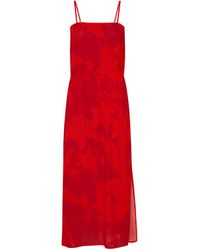 Vilebrequin - Long Viscose Dress Flower Power - Lyst