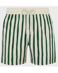 Vilebrequin - Pantaloncini Mare Uomo Corti Elasticizzati Hs Stripes - Lyst